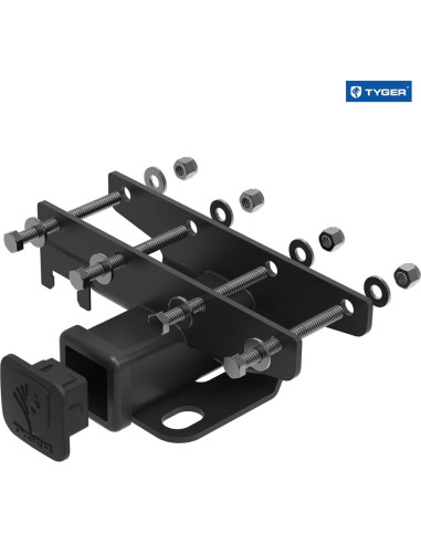 Enganche de Remolque TYGER Auto 2" con Arnés para Jeep Wrangler JK 2007-2018