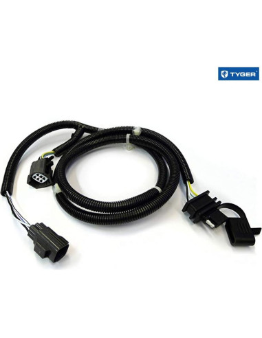 Enganche de Remolque TYGER Auto 2" con Arnés para Jeep Wrangler JK 2007-2018