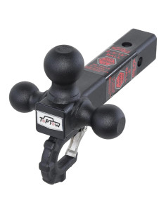 Enganche de Remolque Toptow Tri-Bola 4536 kg Negro Matte