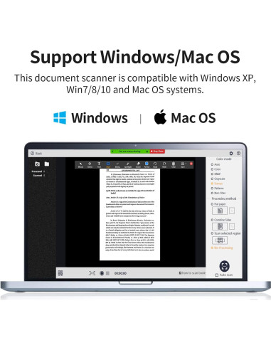 Escáner de Documentos CZUR Shine Ultra Pro 24MP A3 Ajustable