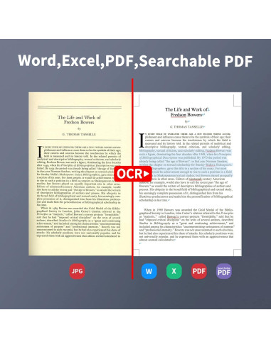 Escáner de Documentos Portátil CZUR Lens1200 Pro 12MP A4