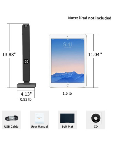 Escáner de Documentos Portátil CZUR Lens1200 Pro 12MP A4