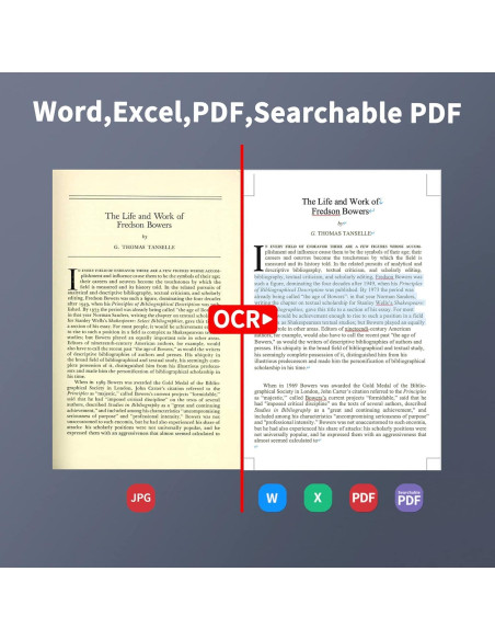 Escáner de Documentos CZUR Lens1200 Pro 12MP A4 USB OCR