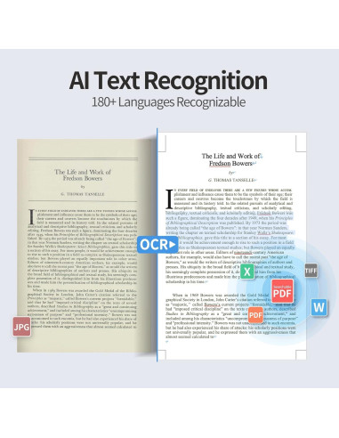 Escáner de Libros CZUR Aura Pro A3/A4 Plegable y Portátil