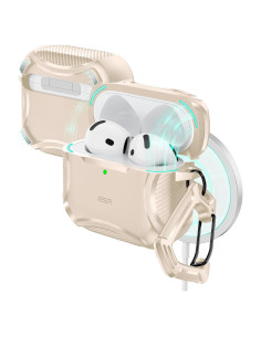 Funda ESR para AirPods 4 (2024) Titanio Desértico MagSafe