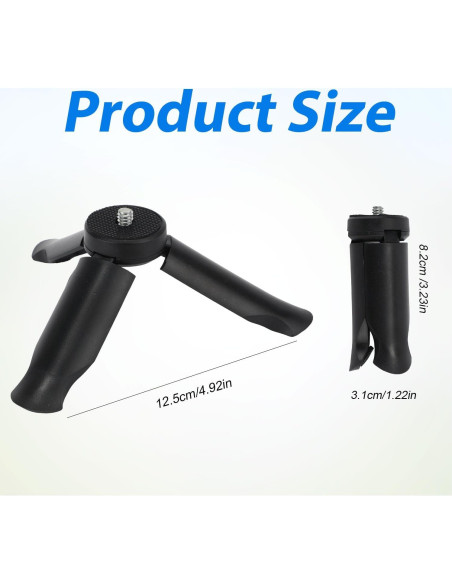 Trípode Mini BOXOB para DJI Osmo Pocket 2 y 3, Negro, ABS