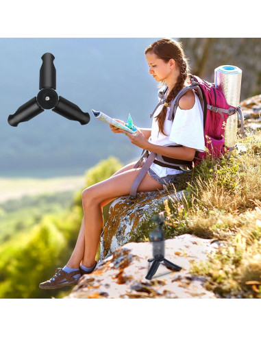 Trípode Mini BOXOB para DJI Osmo Pocket 2 y 3, Negro, ABS