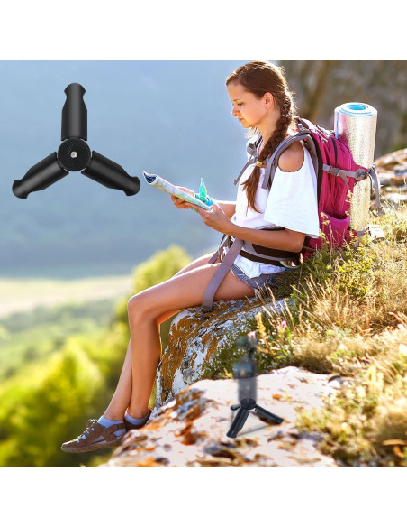 Trípode Mini BOXOB para DJI Osmo Pocket 2 y 3, Negro, ABS