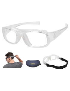 Gafas Deportivas TR90 Ajustables para Baloncesto y Squash