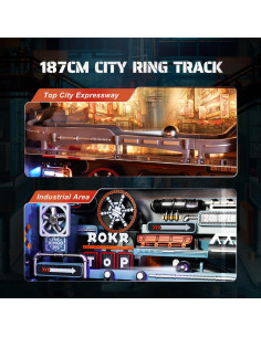 ROKR MR01S Rompecabezas 3D de Canicas - 130 Piezas DIY 2