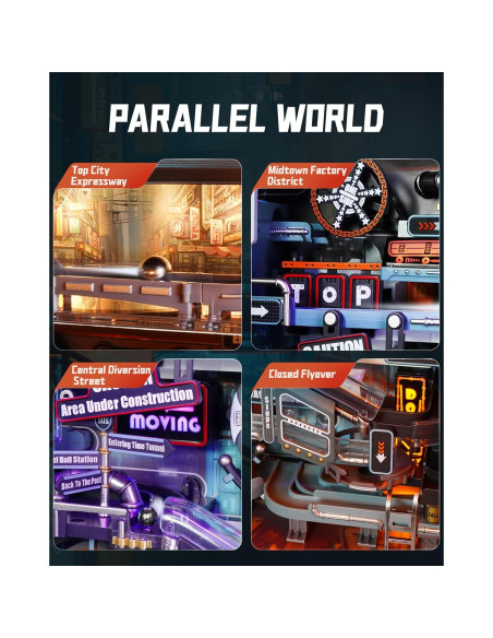 Rompecabezas 3D RoWood MR01S Eléctrico 130 Piezas Miniatura