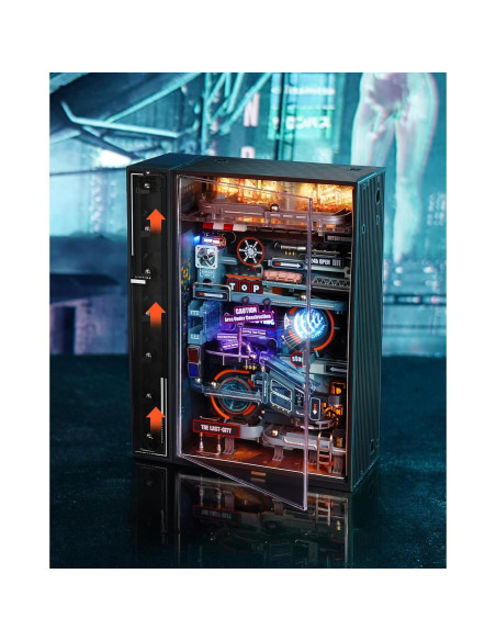 Rompecabezas 3D RoWood MR01S Eléctrico 130 Piezas Miniatura