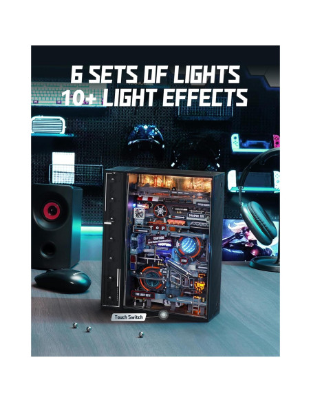 Rompecabezas 3D RoWood MR01S Eléctrico 130 Piezas Miniatura