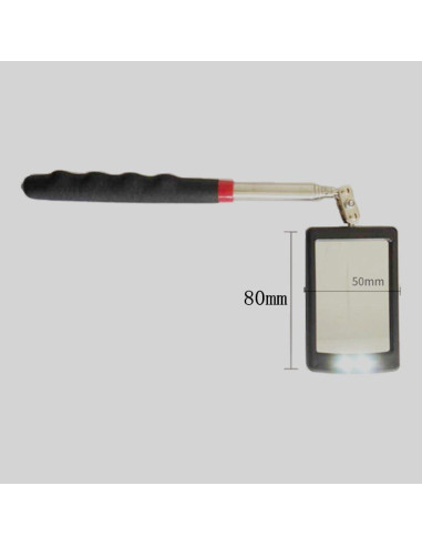 Espejo de Inspección Telescópico Ailenyun con Luz LED 34 cm