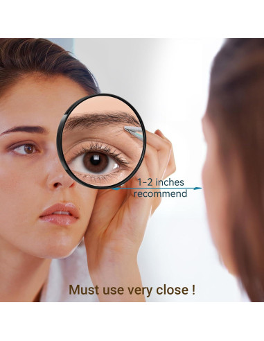 Kit Espejo Aumento 30X TsMADDTs con Pinzas y Ventosas