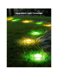 Luces de Suelo Exteriores Govee 15 Unidades 50 pies RGBIC IP67 2