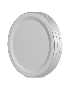 Tapa de Lente de Metal Haoge para Fujifilm Instax Mini EVO Plata