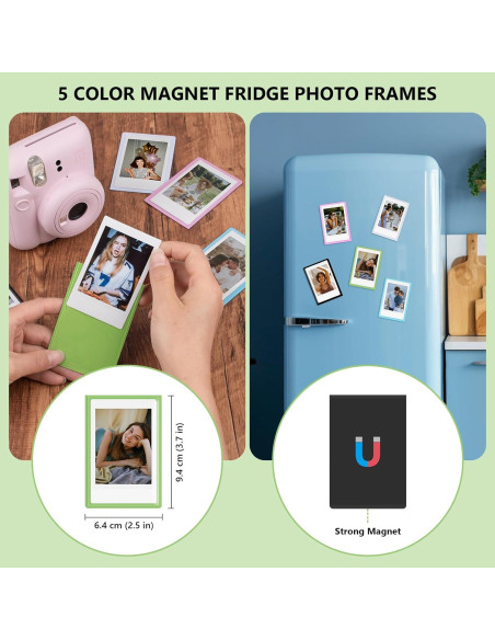 Kit de Accesorios 8 en 1 para Fotos Instax Mini 12 - HIYQIN