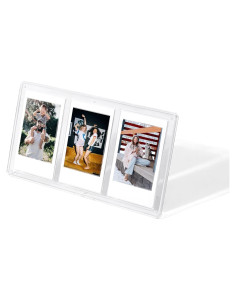 Marco de Foto Triple Vertical Leonuliy para Fujifilm Instax Mini