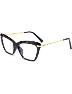 Gafas de Ojo de Gato FEISEDY con Lentes Bloqueadores de Luz Azul 2