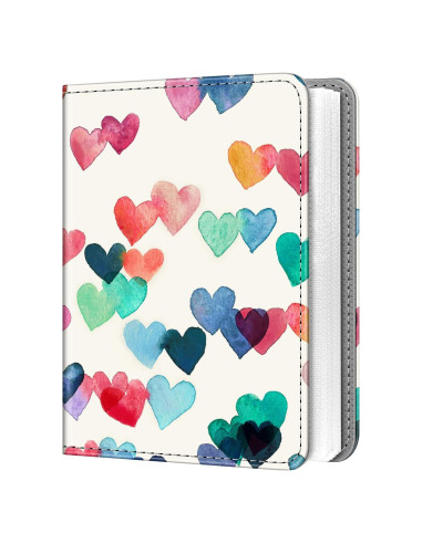 Álbum de Fotos Fintie para Instax Mini - 256 Bolsillos Corazones