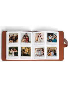 Álbum de fotos 288 bolsillos Genérico marrón para Instax 2