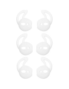 Ganchos Antideslizantes para AirPods BLLQ - 3 Pares Blanco 2