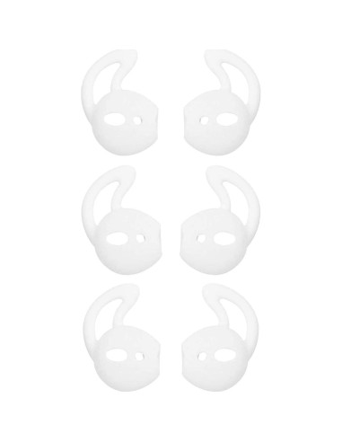 Ganchos Antideslizantes para AirPods BLLQ - 3 Pares Blanco