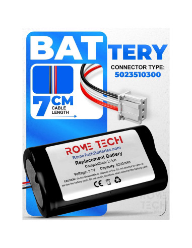 Batería de Reemplazo Rome Tech para Sonos Roam 3.7V 5200mAh