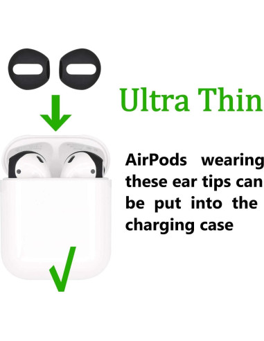 Puntas de repuesto silicona para AirPods/EarPods - IiEXCEL
