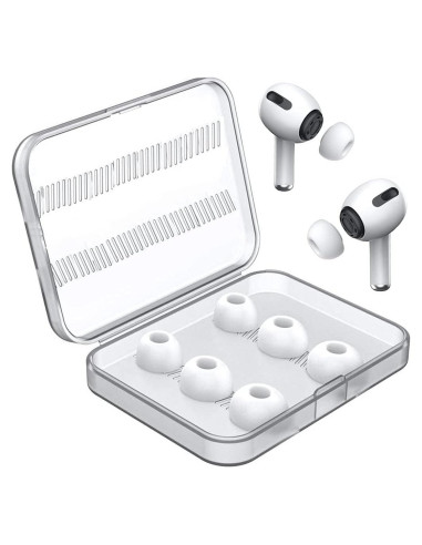 Puntas de Silicona para AirPods Pro MEEAJA - 3 Pares S/M/L