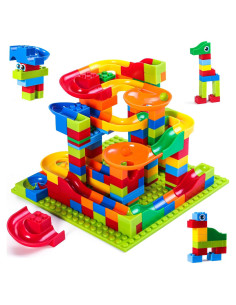 Set de Bloques de Construcción FANELEQU 168 Pcs para Niños 3+