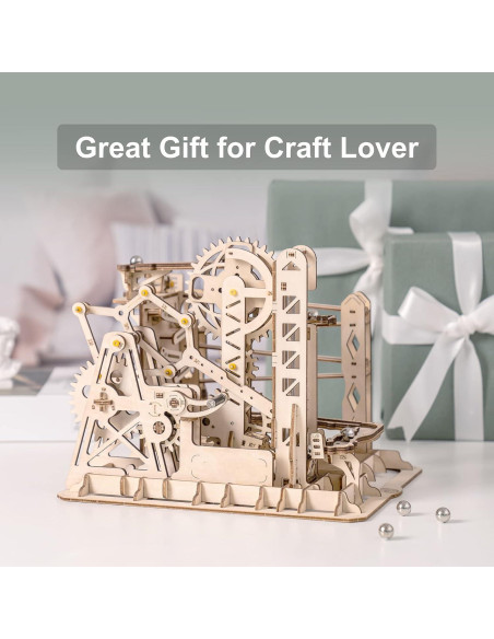 Rompecabezas 3D de Madera Rowood, Modelo Ciudad, 260 Piezas