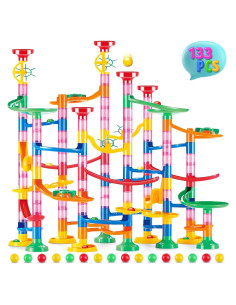 Juego de Canicas de Mármol Cicont 133 Piezas Educativo 0.64 kg
