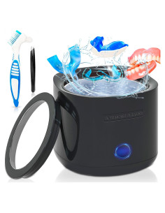 Limpiador Ultrasónico DEBATLOG para Retenedores y Dentaduras 42kHz