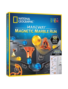 Pista de Canicas Magnética National Geographic - Set STEM 50 Piezas