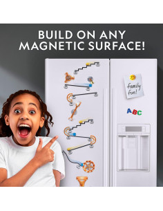 Pista de Canicas Magnética National Geographic - Set STEM 50 Piezas 2