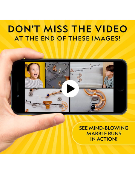 Pista de Canicas Magnética National Geographic - Set STEM 50 Piezas