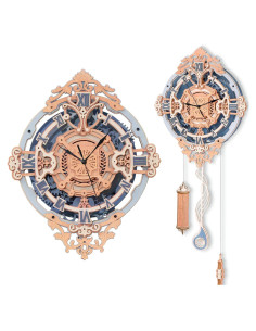 Puzzle de Madera ROKR Reloj 3D Notas Románticas 64.5x30 cm