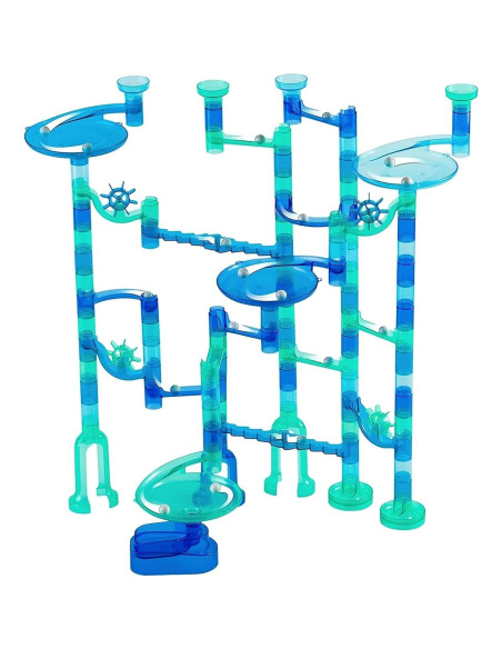 Conjunto de Carrera de Canicas Marble Genius Océano - 130 Piezas