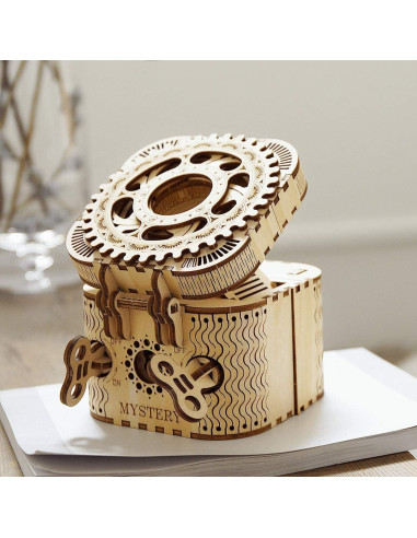 Rompecabezas 3D ROKR Spaceport LGC01 - Caja del Tesoro DIY