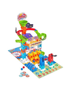 Juego de Desafío VTech Marble Rush 81 Piezas 4 Juegos