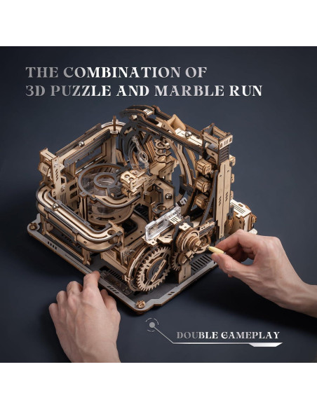 Rompecabezas 3D ROKR Spaceport LGC01 - Caja del Tesoro DIY Rompecabezas 3D ROKR Spaceport LGC01 - Caja del Tesoro DIY