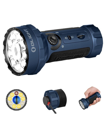 Linterna OLIGHT Marauder Mini 7000 Lúmenes Recargable Azul