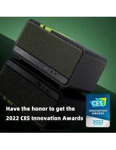 Altavoz Bluetooth Edifier MP230 Retro de Madera 20W Negro 2