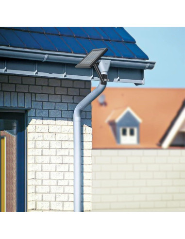 Soporte de Panel Solar Ajustable para Arlo y Ring - Metal Negro