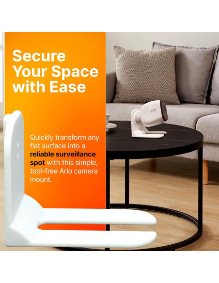 Soporte de Escritorio SplashNColor para Cámara Arlo - Fácil Instalación