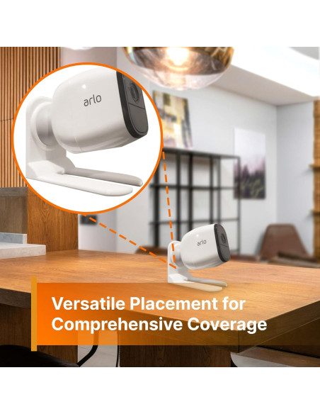 Soporte de Escritorio SplashNColor para Cámara Arlo - Fácil Instalación