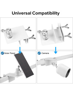 Soporte de Canalón para Panel Solar Arlo Essential Pro 5S 2