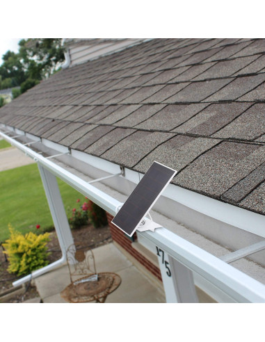 Soporte de Canalón para Panel Solar Arlo Essential Pro 5S
